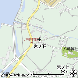 広島県尾道市因島重井町1048-1周辺の地図