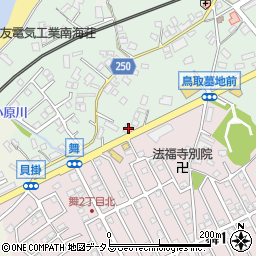 大阪府阪南市鳥取964周辺の地図