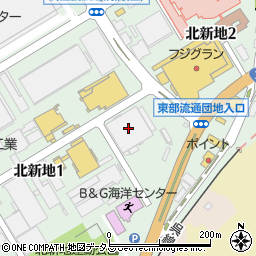 株式会社エヌ・ティ・ティ・ロジスコ中国支店周辺の地図
