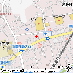 広島県廿日市市宮内1078周辺の地図