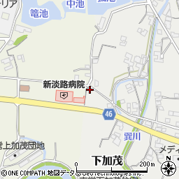 兵庫県土建一般労働組合淡路支部周辺の地図