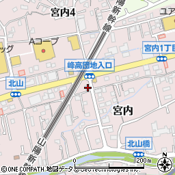 広島県廿日市市宮内1107周辺の地図