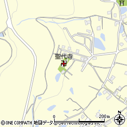 成田山聖代寺周辺の地図
