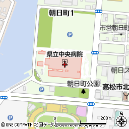 イースト　香川県立中央病院店周辺の地図
