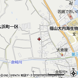 広島県尾道市因島大浜町一区636-2周辺の地図