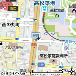 香川県高松市寿町周辺の地図