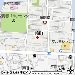 香川県高松市茜町18周辺の地図