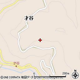 奈良県吉野郡下市町才谷361周辺の地図
