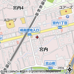 広島県廿日市市宮内863周辺の地図