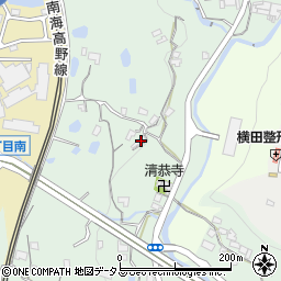 和歌山県橋本市橋谷716周辺の地図