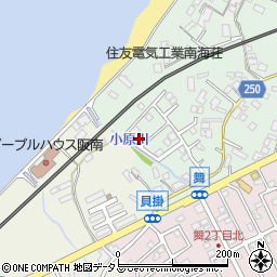 大阪府阪南市鳥取751周辺の地図