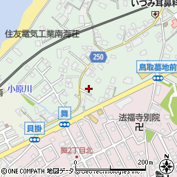 大阪府阪南市鳥取967周辺の地図