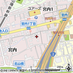 広島県廿日市市宮内327周辺の地図