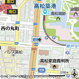 株式会社ＪＴＢ　商事　高松営業所周辺の地図