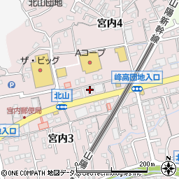 広島信用金庫宮内支店周辺の地図