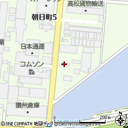 琴平バス株式会社周辺の地図