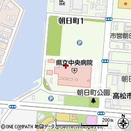 香川県高松市朝日町1丁目周辺の地図