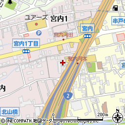 広島県廿日市市宮内382周辺の地図