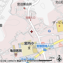 広島県廿日市市宮内1492周辺の地図