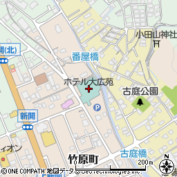 竹原ロータリークラブ周辺の地図