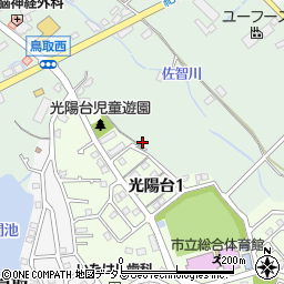 大阪府阪南市鳥取384周辺の地図