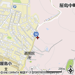 香川県高松市屋島中町823周辺の地図