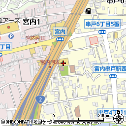 広島トヨタ自動車廿日市店周辺の地図