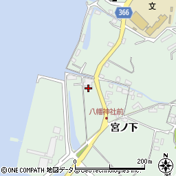 広島県尾道市因島重井町宮沖1066周辺の地図
