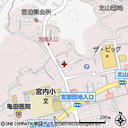 広島県廿日市市宮内1291周辺の地図