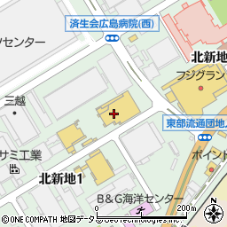 三菱ふそう労働組合広島支部周辺の地図