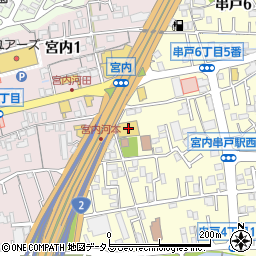 広島トヨタ自動車廿日市店周辺の地図