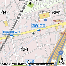広島県廿日市市宮内850周辺の地図