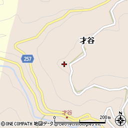 奈良県吉野郡下市町才谷380周辺の地図