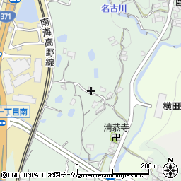 和歌山県橋本市橋谷769周辺の地図