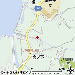広島県尾道市因島重井町714周辺の地図