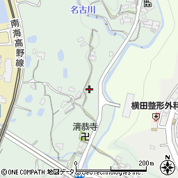 和歌山県橋本市橋谷641周辺の地図