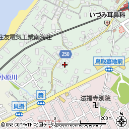 大阪府阪南市鳥取970周辺の地図