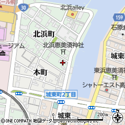 香川県高松市北浜町13周辺の地図