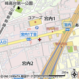 広島県廿日市市宮内777周辺の地図