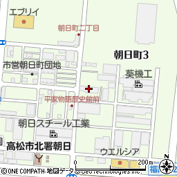 株式会社デンソーソリューション四国支社　営業周辺の地図