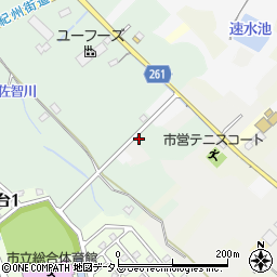 大阪府阪南市鳥取176周辺の地図