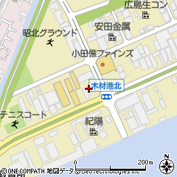 津田産業株式会社　広島支店木材部周辺の地図
