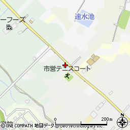大阪府阪南市鳥取167周辺の地図