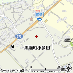 広島県東広島市黒瀬町小多田周辺の地図