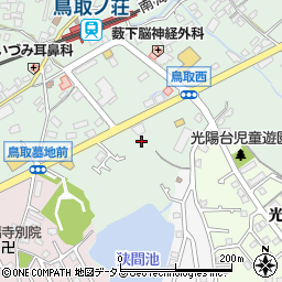 大阪府阪南市鳥取470周辺の地図