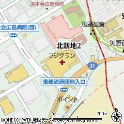 広島銀行フジグラン安芸 ＡＴＭ周辺の地図