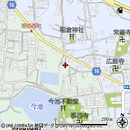 香川県高松市香西西町251-2周辺の地図