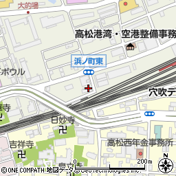 四国鉄道ＯＢ会　事務局周辺の地図