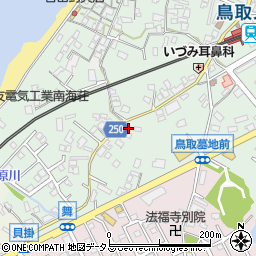大阪府阪南市鳥取642周辺の地図