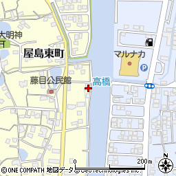 香川県高松市屋島東町1117周辺の地図